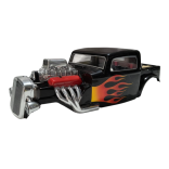 BOLHA PINTADA RAT ROD 3.3 PARA MONSTER 1/8 REVO 3.3 / E-REVO / T-E MAXX 3.3 / SAVAGE / SUMMIT / MAD FORCE ETC LYNX LHP0957 RR